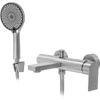 REA - Badmengkraan Hunter Brush Nickel - 22,5 x 15 x 6 cm