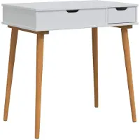 vidaXL Schminktafel FAUSKE, wit, 76 x 50 x 78 cm