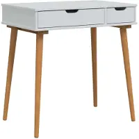 vidaXL Kaptafel FAUSKE Wit 76 x 50 x 78 cm