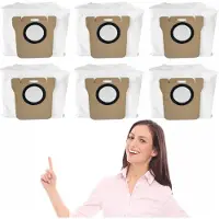 AreoSe 6 x Werkstof voor Dreame L10S Ultra, L10, L20, en voor Xiaomi Vacuum X10, X10+, X20+