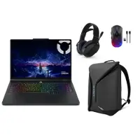 Lenovo Legion Pro 5 16ADR10 R9 32G 1T 11H + Legion GB900 Backpack + Legion M410 Wireless Mouse + Legion H410 Wireless Headset AMD Ryzen 9 8940HX-processor 2,40 GHz tot 5,30 GHz, Windows 11 Home 64, 1