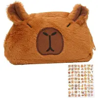 OEM Capybara etui met sticker, een schattig pennenetui voor kinderen en volwassenen
