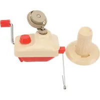 OEM Handmatige kunststof wolwinder met afneembaar windkop - Draagbare kunststof garenwinder | Lichtgewicht handgarenwinder van kunststof | Kleine handgarenwinder