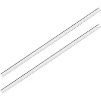 OEM Acryl ronde stangen voor wanddecoratie, 8 mm x 250 mm, wit