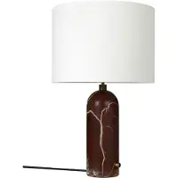 Gubi Tafellampe , Gravity Large, dimbare, Rood, Woonkamer, Steen, Designer