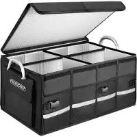 Famanu Bagageorganizer 63 liter - Waterdicht, opvouwbaar, zwart