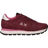 Sun68 Sneakers laag 'Ally Solid' donkerrood
