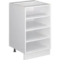 Vicco Keukenrek Fame-Line, Wit, 50 cm zonder werkblad