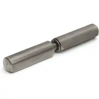 Dulimex DX Aanlaspaumelle RVS pen en RVS ring 160 x 20 mm RVS AISI 304