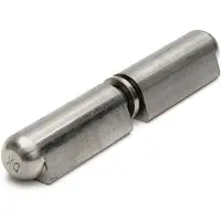 Dulimex DX Aanlaspaumelle RVS pen en RVS ring 160 x 20 mm RVS AISI 304 (HPL-WR SS 160)