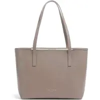 Ted Baker Leren schoudertas Haylez Saffiano Leather Small Shopper Bag Taupe