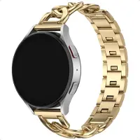 Selencia Chain bandje - Universeel 20 mm aansluiting - Goud