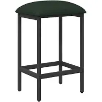 Syfax Barkruk Donkergroen 40 x 32 x 74 cm Bewerkt hout