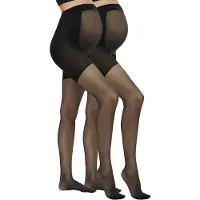 Mamalicious Fijne panty 'MLSABRINA' zwart