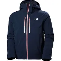 Helly Hansen - Ski jassen - Alpha Lifaloft Jacket Navy voor Heren - Maat L - Marine blauw