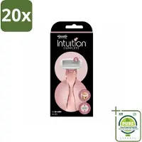 Wilkinson Sword 20 x - Scheermes - Intuition Complete - Efficiënt - 1 scheermes - Grootverpakking - Scheermes - Scheermesje - Scheerapparaat - Scheermes Voor Vrouwen - Gladde Huid