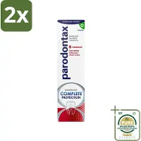 Parodontax - Tandpasta - Complete Protection - Extra Fresh - 75 ml - Voordeelverpakking - 2 stuks - Bloedend tandvlees - Mondhygiëne