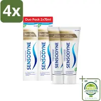 Sensodyne - Tandpasta - Multi Care - Complete Zorg - Duopack - 2 x 75 ml - Voordeelverpakking - 4 stuks - Tandpasta gevoelige tanden - Tandpasta bescherming
