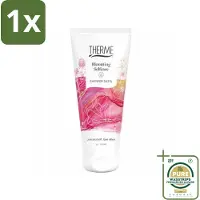 Therme 1 x - Blooming Selfcare - Douche Satin - Verfrissend - Verzorgend - 200ml- Selfcare Douche - Bloemige Geur - Verzorgende Douche - Zachte Douche - Wellnessbeleving