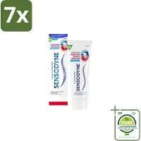 Sensodyne 7 x - Tandpasta - Gevoeligheid & Tandvlees - Tandvleesverzorging - 75 ml - Grootverpakking - Tandgevoeligheid - Tandvleesproblemen - Tandpasta - Gevoelige Tanden - Tandplak