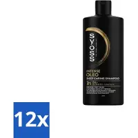 Syoss 12 x - Oleo - Shampoo - Langdurige Styling - 440ml - Haarverzorging - Droog Haar - Beschadigd Haar - Voedende Shampoo - Glans Shampoo