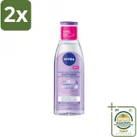 Nivea - Micellair Water - Gevoelige Huid - Anti-Restant - Verwijdert Waterbestendige Make-up - 200 ml - Voordeelverpakking - 2 stuks - - Gevoelige huid
