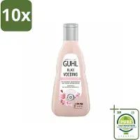 Guhl 10 x - Shampoo - Rijke Voeding - 250 ml - Grootverpakking - Droog Haar Shampoo - Voedende Shampoo - Shampoo Voor Droog Haar - Amandelolie Shampoo - Kersenbloesem Shampoo