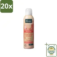 Kneipp 20 x - Douche schuim - Body & Mind Balance - Iris & Vetiver - 200 ml - Grootverpakking - Douche Foam - Body And Mind Balance - Iris Extract - Vetiver Oil - Natuurlijke Schuim