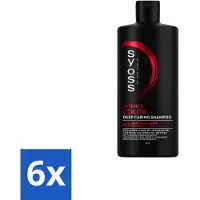 Syoss 6 x - Color 440 ml - Shampoo - Langdurige Styling - 440ml - Kleur Shampoo - Gekleurd Haar - Haarverzorging - Haarkleur Behoud - Anti-oxidanten