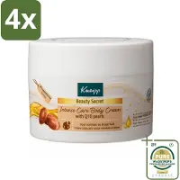 Kneipp - Body crème - Beauty Secret - Met Q10 parels - 200 ml - Voordeelverpakking - 4 stuks - Huidverzorging - Voeden