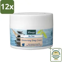 Kneipp - Body crème - Me‑Time - Patchouli & Sandelhout - 200 ml - Voordeelverpakking - 12 stuks - Droge huid - Normale huid