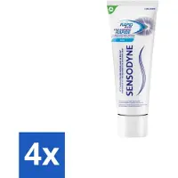 Sensodyne 4 x - Tandpasta - Rapid Relief Whitening - Snelle Gevoeligheidsverlichting - 75 ml - Gevoelige Tanden - Tandpasta - Snelle Verlichting - Tandbleaching - Wittere Tanden