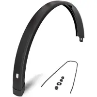 Eurofender EF spatbord achter Tempo Square 28 inch 65mm zwart