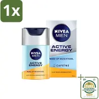 Nivea 1 x MEN - Active Energy - Wake-up Gezichtsgel met Cafeïne - 50 ml- Cafeïne - Energie - Gezichtsgel - Huidverfrissing - Droge Huid