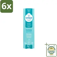 Seepje - Handzeep - Natuurlijke Geur & Verzorging - Eucalyptus en Rozemarijn - Navulverpakking - 34 g - Voordeelverpakking - 6 stuks - Eucalyptus - Rozemarijn