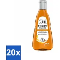 Guhl 20 x - Shampoo - Intensieve Stevigheid - 250 ml - Haar Versterken - Bierextract Shampoo - Volume Haar - Krachtig Haar - Stevig Haar