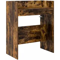 vidaXL DJ-tafel, ruwe eikenlook, 82 x 45 x 102 cm, houtvezel