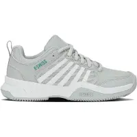 K-swiss Tennisschoen Women Court Express 2 Clay Glacier Gray/White/Baltic-Schoenmaat 39