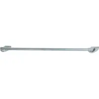 Spirella Darwin Handdoekhouder Chroom 60 cm - Handdoekrek voor de Badkamer - Metaal met Chromen Afwerking
