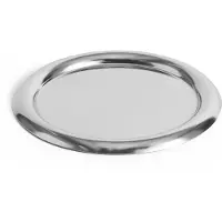 HAY Essential Steel Essential Steel Round Dish Small Stainless steel