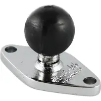 Ram Mounts CHROME RAM 2 7/16Inch X 1, Accessoires voor barcodescanners