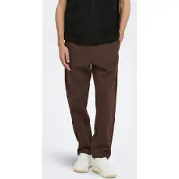 Only & Sons Onsconnor Straight Fit Joggingbroek Heren Bruin Xxl