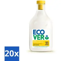 Ecover 20 x - Wasverzachter - Gardenia - 1 liter - 33 wasbeurten - Wasverzachter - Wasverzachter Gardenia - Wasverzachter Vanille - Wasverzachter Biologisch - Wasverzachter Plantaardig
