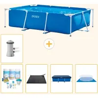 Intex Rechthoekig zwembad - 300x200x75 cm - 6-delig - Model S21122