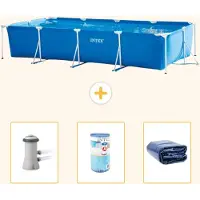 Intex Rechthoekig zwembad - 450x220x84 cm - 4-delig - Model S21258