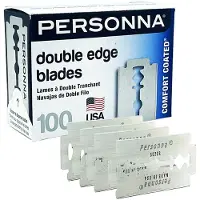 Personna 100 Lab Blue scheermesjes met dubbele rand