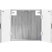 vidaXL Dartbord Kabinet HOORN Grijs Sonoma 52,5 x 10,5 x 53,5 cm