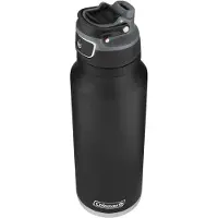 Coleman AUTOSEAL FreeFlow roestvrijstalen waterfles zwart 40 oz