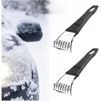 Aihontai 2-pack sneeuwkrabber voor voorruit, ijskrabber voor voorruit, sneeuwkrabber voor voorruit