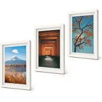 Coloray 3-Delige Schilderij Set - Japanse landschappen, natuur en architectuur van Azië - 20x30 - Decoratieve Schilderijen - Wanddecoratie - Hal - Woonkamer Decoratie